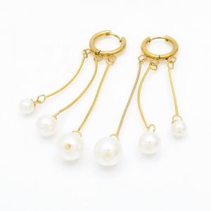 SS Gold-Plating Earring - KE101457-LO