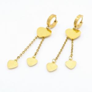 SS Gold-Plating Earring - KE101460-LO