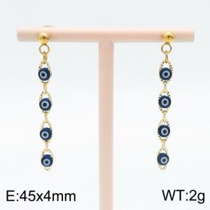 SS Gold-Plating Earring - KE101495-Z