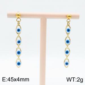 SS Gold-Plating Earring - KE101496-Z