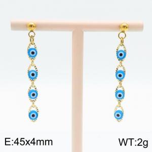 SS Gold-Plating Earring - KE101498-Z