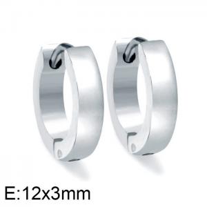 Stainless Steel Earring - KE101619-WGSA