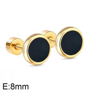 SS Gold-Plating Earring - KE101630-WGSA