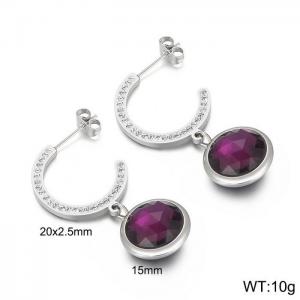 Stainless Steel Earring - KE101854-Z