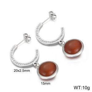 Stainless Steel Earring - KE101856-Z