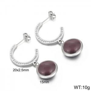 Stainless Steel Earring - KE101858-Z