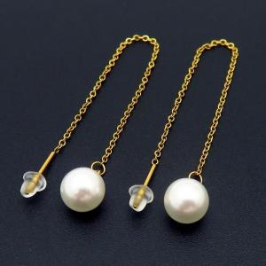 SS Gold-Plating Earring - KE102102-HR