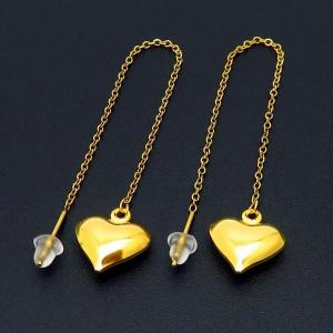 SS Gold-Plating Earring - KE102110-HR