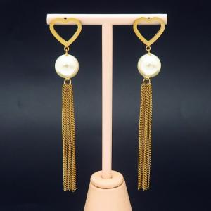 SS Gold-Plating Earring - KE102553-NJ