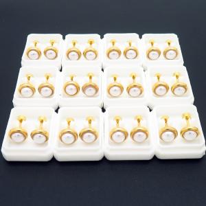 SS Gold-Plating Earring - KE102562-NJ