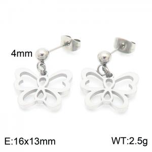 Stainless Steel Earring - KE102604-Z