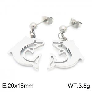 Stainless Steel Earring - KE102608-Z