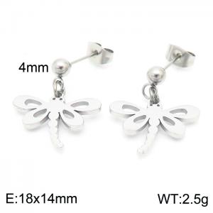 Stainless Steel Earring - KE102612-Z