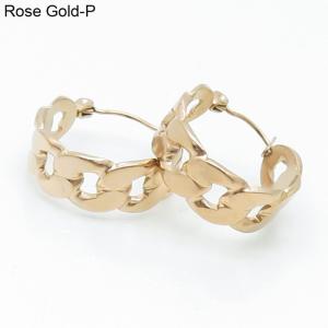 SS Rose Gold-Plating Earring - KE102920-LM