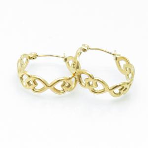 SS Gold-Plating Earring - KE102955-LM