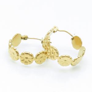 SS Gold-Plating Earring - KE102970-LM