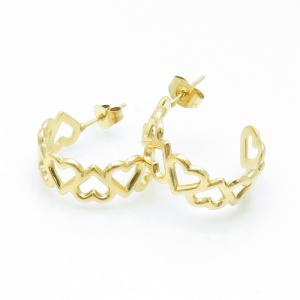 SS Gold-Plating Earring - KE102975-LM