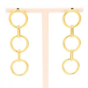 SS Gold-Plating Earring - KE103355-HR