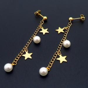 SS Gold-Plating Earring - KE103369-HR