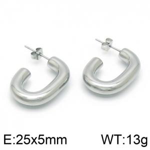 Stainless Steel Earring - KE103472-YX