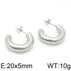 Stainless Steel Earring - KE103476-YX