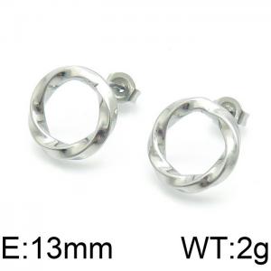 Stainless Steel Earring - KE103488-YX