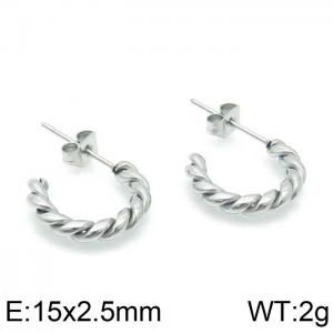 Stainless Steel Earring - KE103492-YX