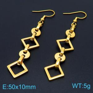 SS Gold-Plating Earring - KE103519-Z