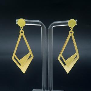 SS Gold-Plating Earring - KE103666-TLA