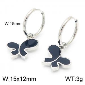 Stainless Steel Earring - KE103822-GC