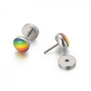 Stainless Steel Earring - KE103943-WGSF