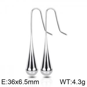 Stainless Steel Earring - KE104034-WGZJ