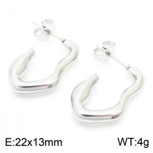 Stainless Steel Earring - KE104096-LM