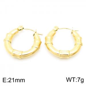 SS Gold-Plating Earring - KE104110-LM