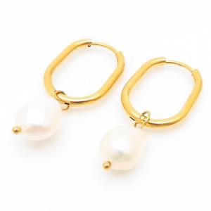 SS Gold-Plating Earring - KE104166-YX