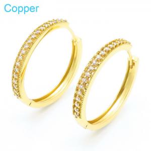 Copper Earring - KE104275-TJG