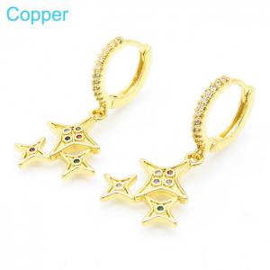 Copper Earring - KE104283-TJG