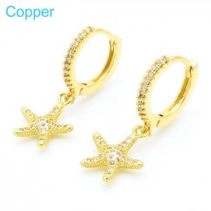 Copper Earring - KE104291-TJG