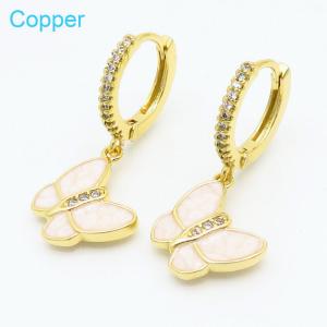 Copper Earring - KE104315-TJG