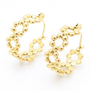 SS Gold-Plating Earring - KE104370-LM