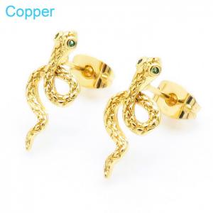 Copper Earring - KE104437-TJG