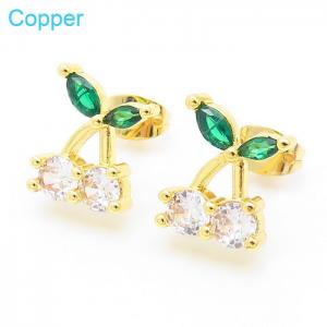 Copper Earring - KE104447-TJG