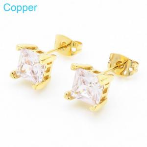Copper Earring - KE104466-TJG