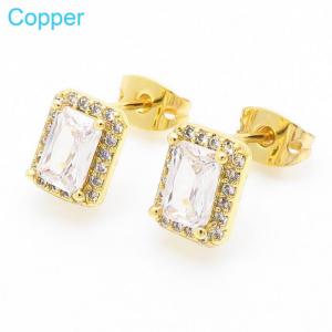 Copper Earring - KE104468-TJG