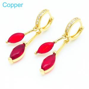 Copper Earring - KE104485-TJG