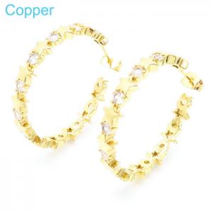 Copper Earring - KE104600-TJG