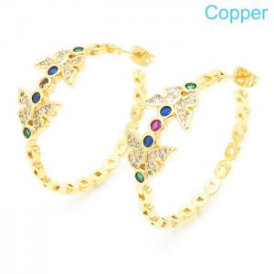 Copper Earring - KE104607-TJG