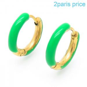 SS Gold-Plating Earring - KE104639-LM