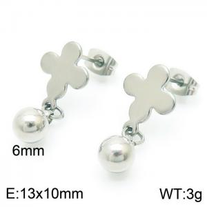 Stainless Steel Earring - KE104807-Z