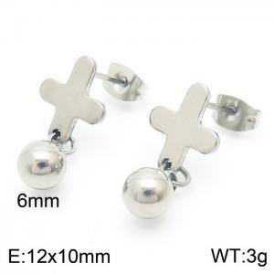 Stainless Steel Earring - KE104809-Z